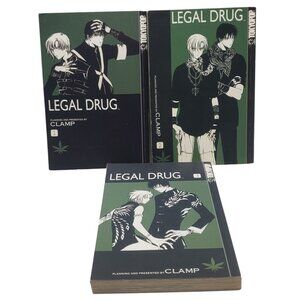 Legal Drug Manga Vol. 1-3 Set By CLAMP  TokyoPop Paperbacks